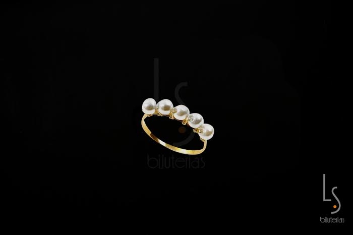 AN008580 ANEL PÉROLAS 4MM
